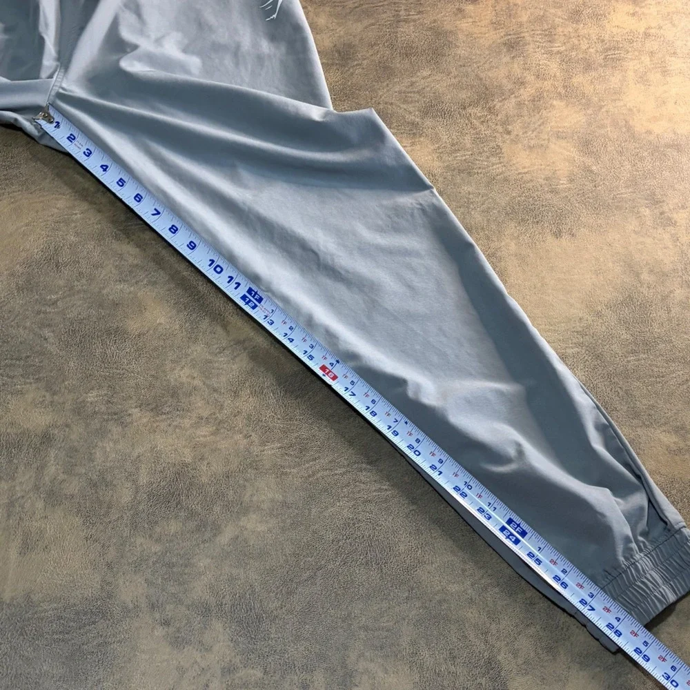 Gymshark Arrival Woven Jogger Pants Mens Medium Grey B1A1D Activewear